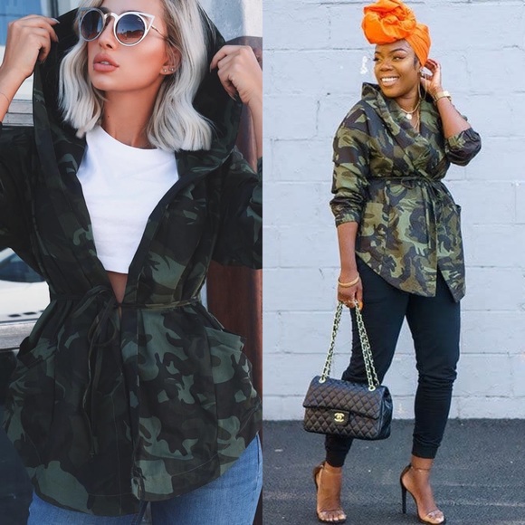 shein camo jacket
